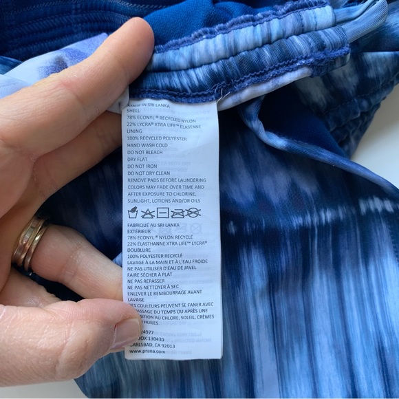 Prana Melody Tankini Swim Top Belize Hazy Days - Picture 13 of 14